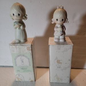 Precious Moments Junior Bridesmaid, Flower Girl and Precious Daughter Figurines